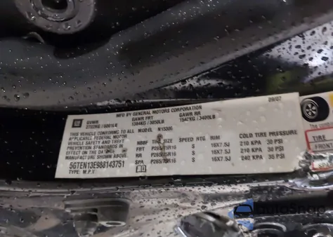 2008 Hummer H3 from USA, damaged, VIN 5GTEN13E988143751